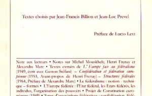 AVEM  LEGIT – Confédération et Fédération : l’Antithèse.